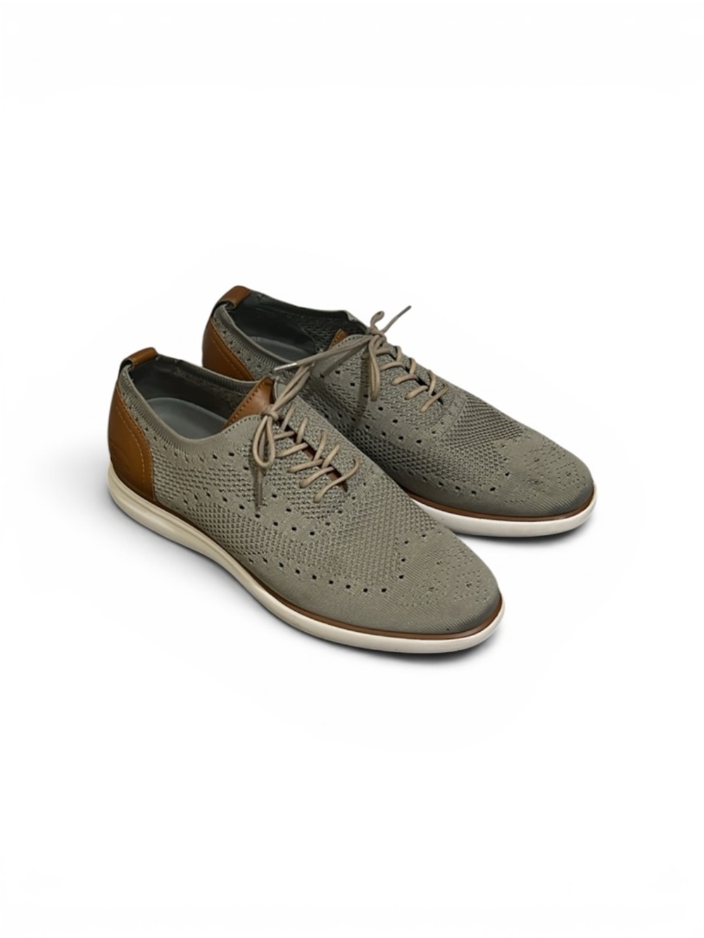 G.H. Bass & Co. Men’s Kole Tan Knit UL X Casual Oxford Shoes 10.5